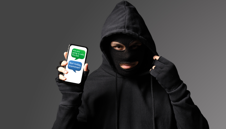 MAY tech talk Text Scam