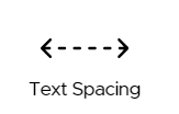 Text Spacing